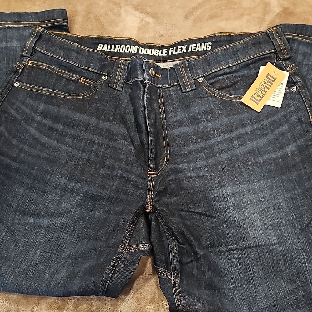 Men's NWT Duluth Ballroom Flex Jeans 38x30